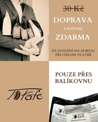 @tokafecz 🚐 | DOPRAVA V KVĚTNU ZDARMA 📦 | Vaši objednávku Vám zabalíme a pošleme dřív než řeknete cappuccino… ☕️ ❗️| 15%...
